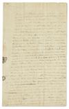 (SARATOGA CAMPAIGN.) TYLER, JOHN STEEL. Autograph Letter Signed, J S Tyler, as Major of Jacksons Additional Continentals,